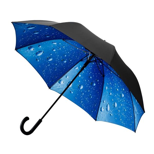 The Stunning Deluxe Inner Rain Umbrella- make a statement in the rain!