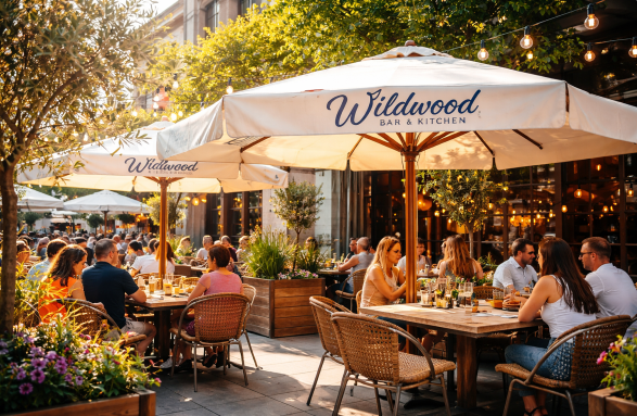 Printed Parasols: Transform Your Outdoor Space into a Destination This Spring