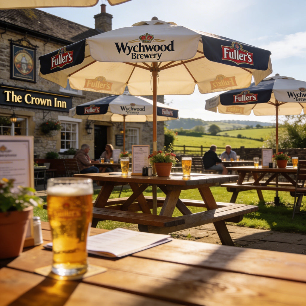 Promotional Parasols: The Essential Beer Garden Upgrade for Summer