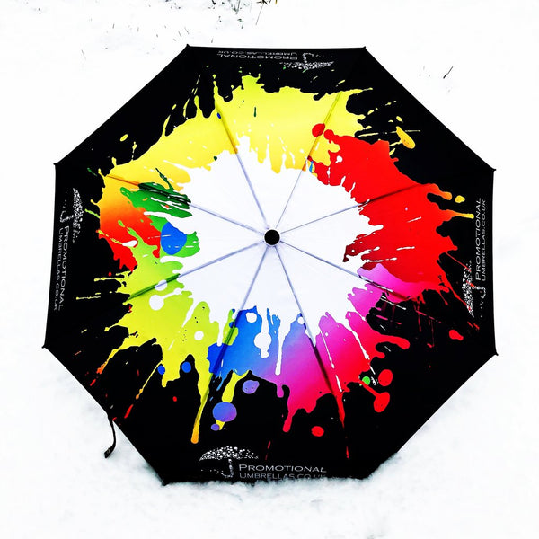 Atlantic Folding Deluxe Umbrella - THE ULTIMATE, ALL OVER PRINTING, BEST QUALITY - As low as £12.40 each Printed & Delivered