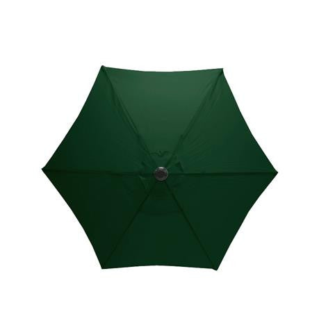 Mayfair 2.5 Metre Round Aluminium Parasol Top View