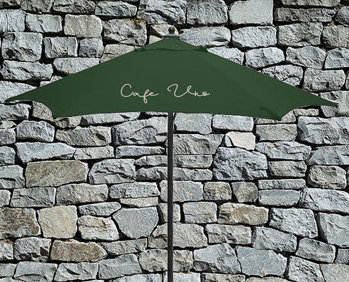 Mayfair 2.4 Metre Round Aluminium Promotional Parasols