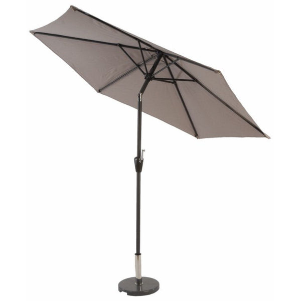 Mayfair 3 Metre Round Aluminium Printed Parasol Long View