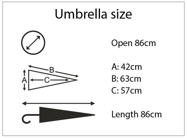 Sheffield Sports Mini Golf Umbrella Dimensions