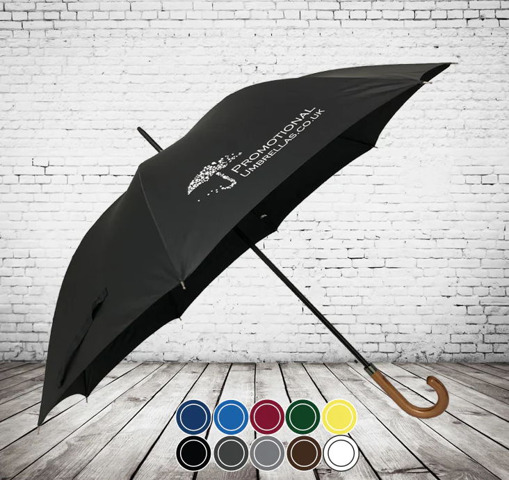 Elevate Your Brand and Style with the Automatic Corporate Gents Walking Umbrella