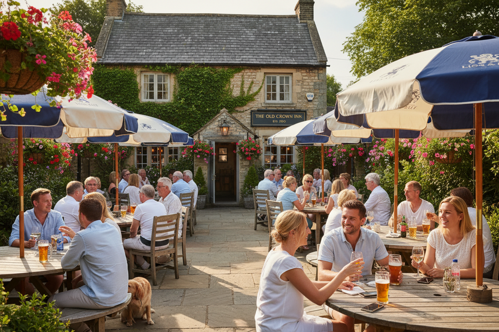 5 Outdoor Seating Mistakes Pubs Make (And How Branded Parasols Fix Them)