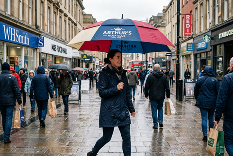 Think Local, Advertise Everywhere: Why Branded Umbrellas Are Brilliant for Small Businesses