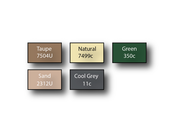 Windsor 2 Metre Round Wooden Printed Parasol