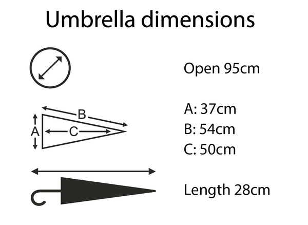 Mini Sports Auto Folding Deluxe Umbrella - HIGHEST QUALITY UK, AUTO OPEN/CLOSE- As low as £8.50 each Printed & Delivered