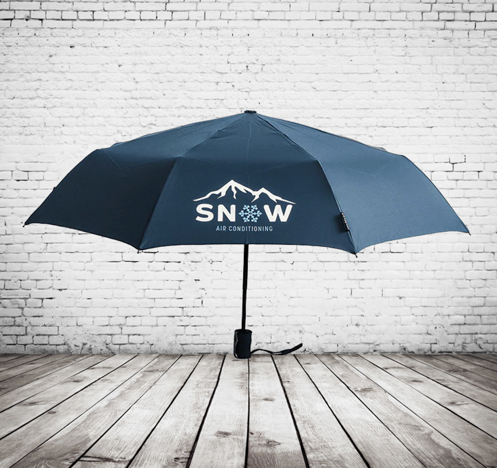 Telematic Automatic Folding Umbrella - - As low as £7.66 each Printed & Delivered