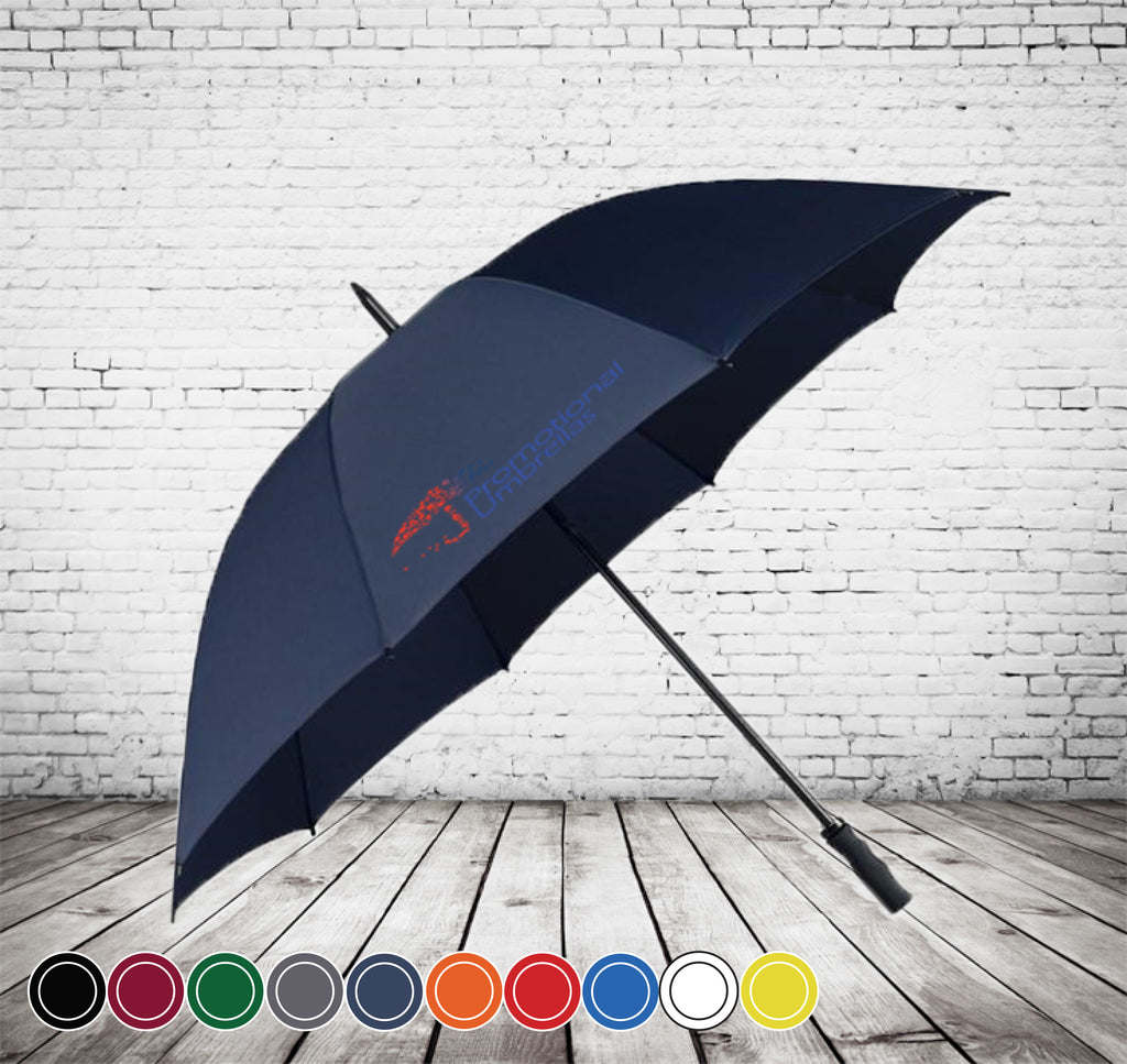Deco Storm Golf Umbrella - STORMPROOF - OUTSTANDING VALUE - From £8.80 each Printed & Delivered